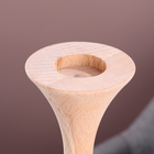 Подсвечник, модель № 3, 9 х 25 см, бук - фото 24326099