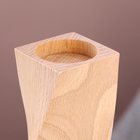 Подсвечник, модель № 4, 7 х 17 см, бук - фото 24326105