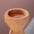 Подсвечник, модель № 5, 5,6 х 10 см, бук - фото 24326111