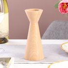 Подсвечник, модель № 5, 7 х 17 см, бук - фото 24326113