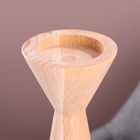 Подсвечник, модель № 5, 9 х 25 см, бук - фото 24326116