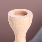 Подсвечник, модель № 6, 9 х 25 см, бук - фото 24326124