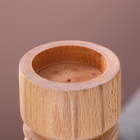 Подсвечник, модель № 7, 5,6 х 10 см, бук - фото 24326130