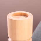 Подсвечник, модель № 7, 9 х 25 см, бук - фото 24326133