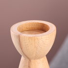 Подсвечник, модель № 9, 7 х 17 см, бук - фото 24326139