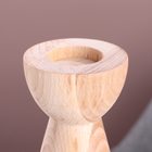 Подсвечник, модель № 9, 9 х 25 см, бук - фото 24326141