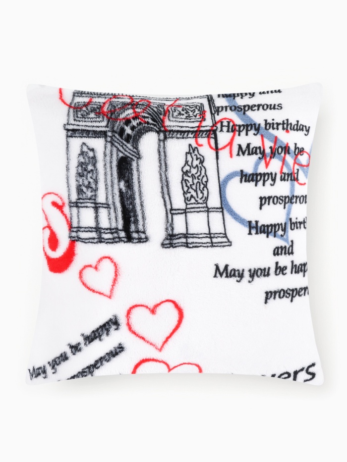 Наволочка декоративная «Элиза», 40×40 см, велсофт 280 г/м² - Фото 1