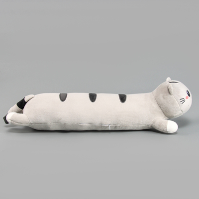 Мягкая игрушка «Кот-батон», 60 см, цвет серый