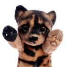 Мягкая игрушка «Котенок полосатый», цвет буро-серый, 23 см - фото 24326176