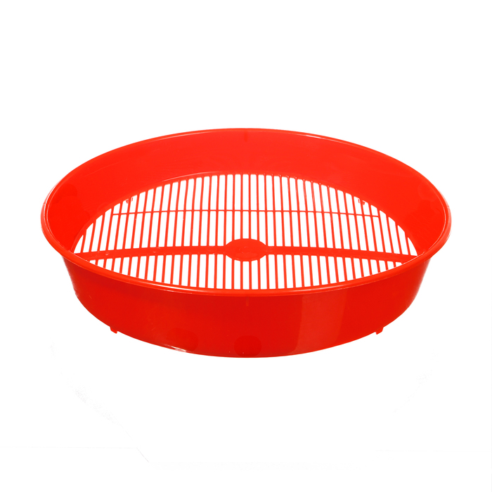 Сито для очистки ягод, d=36 см, h=7.6 см, пластик
