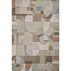 Ковёр прямоугольный Afina, размер 100x200 см, дизайн brown/pudra - фото 301727454