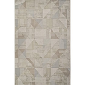 Ковёр прямоугольный Afina, размер 80x150 см, дизайн beige/l.brown