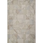 Ковёр прямоугольный Afina, размер 100x200 см, дизайн beige/l.brown - фото 301727584