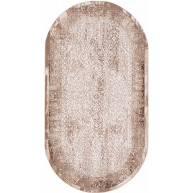 Ковёр овальный Armina, размер 160x230 см, дизайн brown/brown