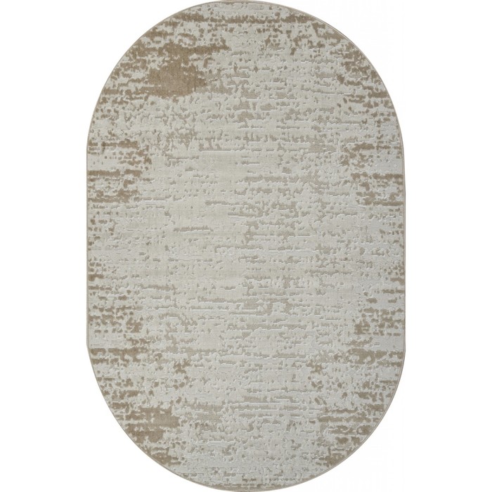 

Ковёр овальный Merinos Cuba F267, размер 200х400 см, дизайн beige