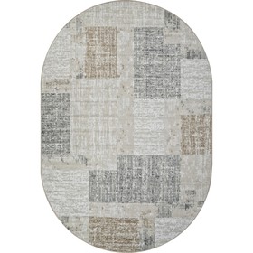 Ковёр овальный Cuba, размер 100x200 см, дизайн beige 10584585