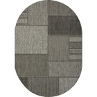 Ковёр овальный Kair, размер 140x200 см, дизайн gray - фото 301729399