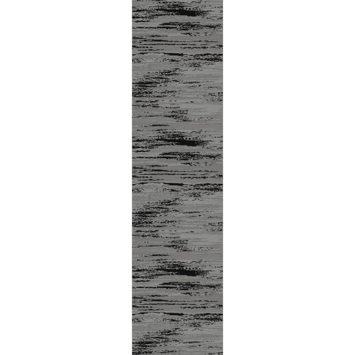 Ковровая дорожка Kair, размер 120x2500 см, дизайн black-gray - Фото 1