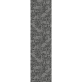 Ковровая дорожка Kair, размер 120x2500 см, дизайн black-gray