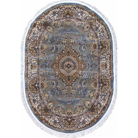 Ковёр овальный Shahreza, размер 120x170 см, дизайн blue