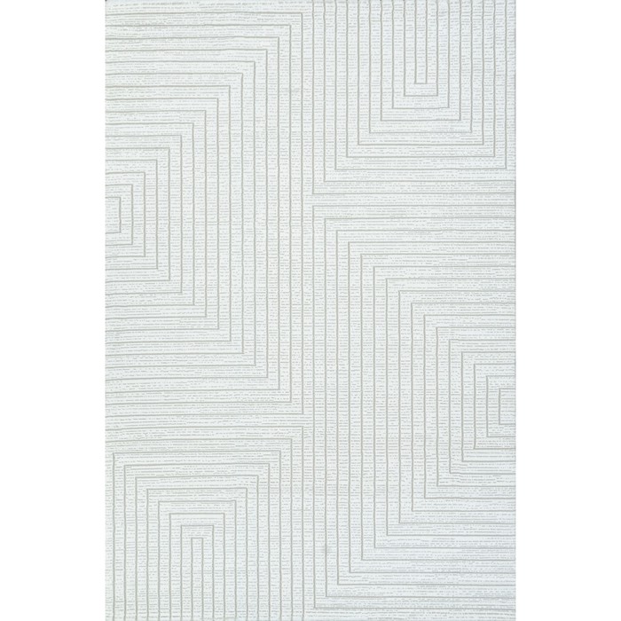 Ковёр прямоугольный Sirocco, размер 100x200 см, дизайн white/beige
