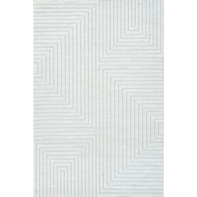 Ковёр прямоугольный Sirocco, размер 300x500 см, дизайн white/beige