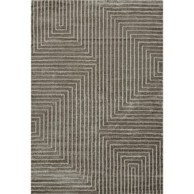 Ковёр прямоугольный Sirocco, размер 100x200 см, дизайн brown/beige