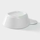 Конфетница керамическая Доляна «Мишка Отто», 290 мл, 15×12×5 см, цвет белый - Фото 5