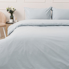 Комплект IDEASON 2сп (под 175х215см, навол 50х70см 2шт)серый, поплин 130г/м, хл100% - фото 24300058