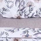 Постельное бельё 2сп Павлайн Дивный сад 175х215, 200х220, 50х70см 2шт поплин 130г/м, хлопок 100% - фото 25395431