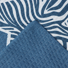 Постельное бельё Павлайн 2сп Зебра звезды 175х215 ,180х215, 70х70см 2шт жатка 90г/м, полиэстер 100% - фото 24487237