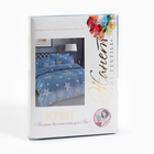 Постельное бельё Павлайн 2сп Зебра звезды 175х215 ,180х215, 70х70см 2шт жатка 90г/м, полиэстер 100% - фото 24487238