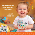 Музыкальная игрушка «Милый дружок: Кошечка», серая - фото 5158401