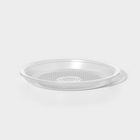 Набор пластиковой одноразовой посуды на 5 персон, стакан 200 мл, вилки, тарелки плоские d=16,5 см, зубачистки, бумажные салфетки - Фото 5