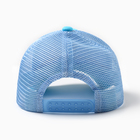 Бейсболка детская "Дино", цвет голубой, размер 52 - фото 24487302