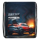 Мешок для обуви 490 х 410 мм, Оникс МО-27-1, "Красный кроссовер" - фото 24431913