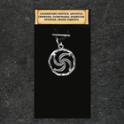 Славянский оберег "Символ Рода", 3гр, 24х21 мм - фото 24461311