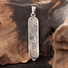 Славянский оберег "Женская руногра мма", 8 гр, 50х10 мм - фото 24461373