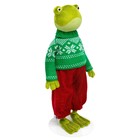 Мягкая игрушка «Серж Кваковский», в свитере с орнаментом, 24 см - Фото 2