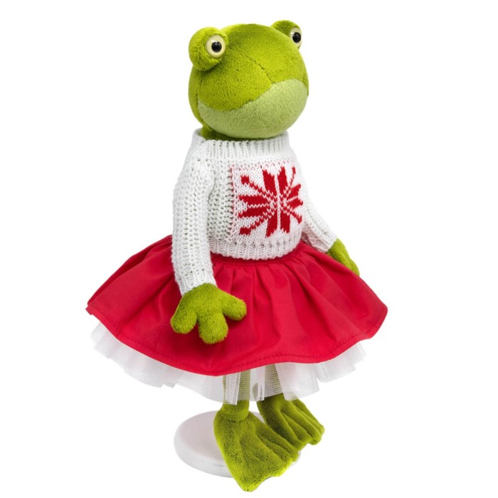 Мягкая игрушка «Оливия Кваковская», в свитере с орнаментом, 24 см