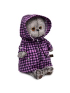 Мягкая игрушка «Кот Басик», в клетчатом плаще, 19 см - Фото 4