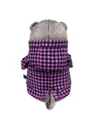 Мягкая игрушка «Кот Басик», в клетчатом плаще, 19 см - Фото 6