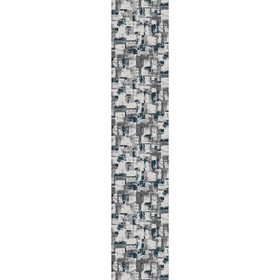 Ковровая дорожка Palermo, размер 160x2500 см, дизайн gray