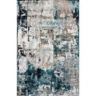 Ковёр прямоугольный Paradize, размер 80x150 см, дизайн grey/turquoise - фото 306063209