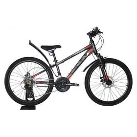 Велосипед 24” Stels Navigator-400 MD, F010, рама 12”, цвет серый/красный