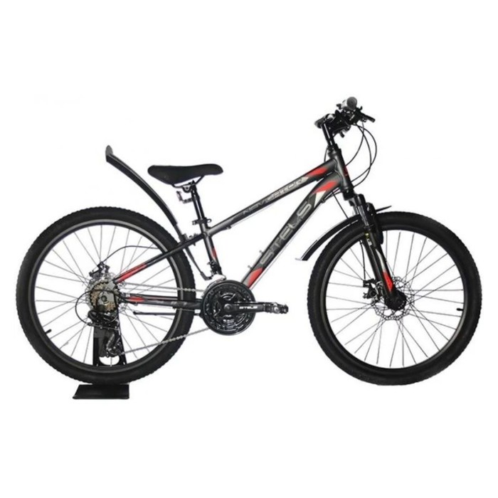 Велосипед 24” Stels Navigator-400 MD, F010, рама 12”, цвет серый/красный - Фото 1