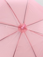 УЦЕНКА Зонт - трость полуавтоматический «Однотон», 8 спиц, R = 46/55 см, D = 110 см, цвет розовый - Фото 4