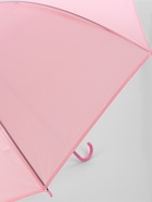 УЦЕНКА Зонт - трость полуавтоматический «Однотон», 8 спиц, R = 46/55 см, D = 110 см, цвет розовый - Фото 5