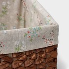 Корзины для хранения LaDо́m, 4 шт., ручное плетение, солома, коричневые - Фото 6