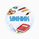 Значки закатные «Умник и умница», школьные, d=56 мм, МИКС - Фото 9